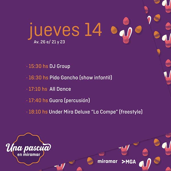 Semana Santa 2022, “Una Pascua en Miramar”