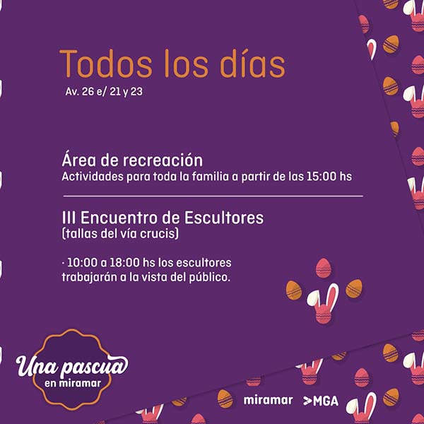 Semana Santa 2022, “Una Pascua en Miramar”